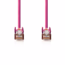 Nedis CCGP85121PK75 câble de réseau Rose 7,5 m Cat5e SF/UTP (S-FTP)