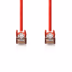 Nedis CCGP85121RD50 câble de réseau Rouge 5 m Cat5e SF/UTP (S-FTP)