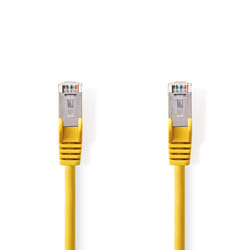 Nedis CCGP85121YE200 câble de réseau Jaune 20 m Cat5e SF/UTP (S-FTP)