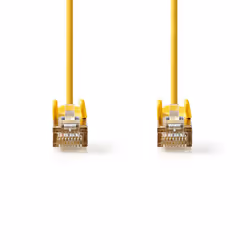 Nedis CCGP85121YE200 câble de réseau Jaune 20 m Cat5e SF/UTP (S-FTP)