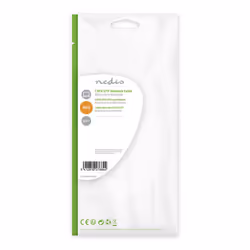Nedis CCGP85200BK05 câble de réseau Noir 0,5 m Cat6 U/UTP (UTP)