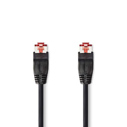 Nedis CCGP85200BK15 câble de réseau Noir 1,5 m Cat6 U/UTP (UTP)