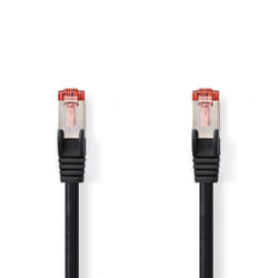 Nedis CCGP85221BK20 câble de réseau Noir 2 m Cat6 SF/UTP (S-FTP)