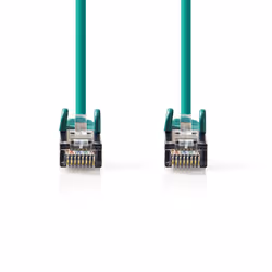 Nedis CCGP85221GN10, 1 m, Cat6, S/FTP (S-STP), RJ-45, RJ-45