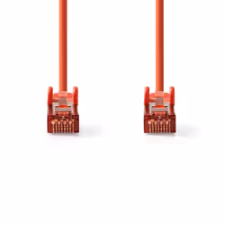 Nedis CCGP85221RD50 câble de réseau Rouge 5 m Cat6 S/FTP (S-STP)
