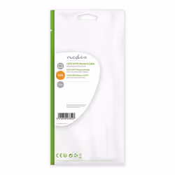 Nedis CCGP85221WT10 câble de réseau Blanc 1 m Cat6 S/FTP (S-STP)