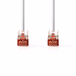 Nedis CCGP85221WT50, 5 m, Cat6, S/FTP (S-STP), RJ-45, RJ-45
