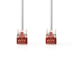 Nedis CCGP85221WT50 câble de réseau Blanc 5 m Cat6 S/FTP (S-STP)