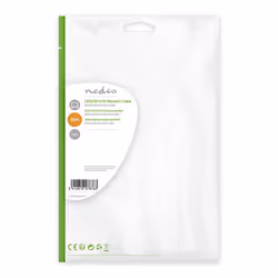 Nedis CCGP85227BK10 câble de réseau Noir 1 m Cat6 SF/UTP (S-FTP)