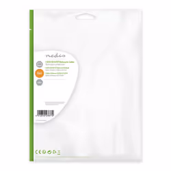 Nedis CCGP85227BK20 câble de réseau Noir 2 m Cat6 SF/UTP (S-FTP)