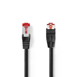 Nedis CCGP85227BK30 câble de réseau Noir 3 m Cat6 SF/UTP (S-FTP)