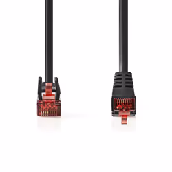 Nedis CCGP85227BK30 câble de réseau Noir 3 m Cat6 SF/UTP (S-FTP)