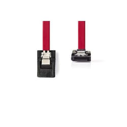 Nedis CCGP73155RD05 câble SATA Rouge