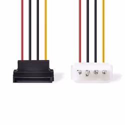 Nedis CCGP73505VA015 câble d'alimentation interne 0,15 m