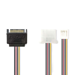 Nedis CCGP73550VA015 câble d'alimentation interne 0,15 m