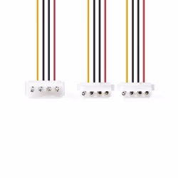 Nedis CCGP74020VA015 câble d'alimentation interne 0,15 m