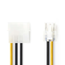 Nedis CCGP74060VA015 câble d'alimentation interne 0,15 m