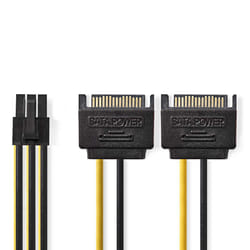 Nedis CCGP74205VA015 câble d'alimentation interne 0,15 m