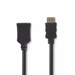 Nedis CVGP34090BK30, 3 m, HDMI Type A (Standard), HDMI Type A (Standard), Noir