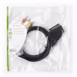 Nedis CVGP31130BK20 Câble SCART Noir