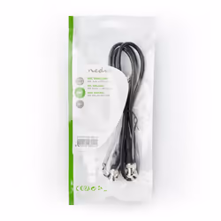 Nedis CVGP01000BK10 câble audio 1 m Noir