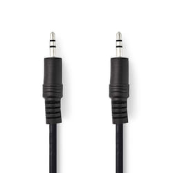 Nedis CAGP22000BK05 câble audio 0,5 m 3,5mm Noir