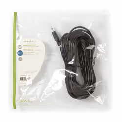 Nedis CAGP22000BK100 câble audio 3,5mm Noir