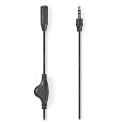 Nedis CAGP22090BK10 câble audio 1 m 3,5mm Noir