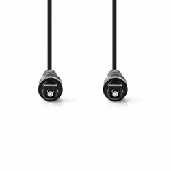 Nedis CAGP25000BK10 câble audio 1 m TOSLINK Noir