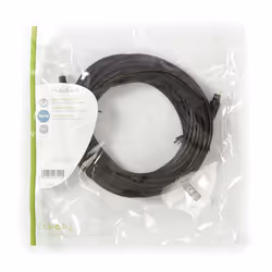 Nedis CAGP25000BK100 câble audio TOSLINK Noir
