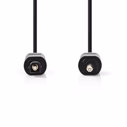 Nedis CAGP25100BK10 câble audio 1 m TOSLINK Noir