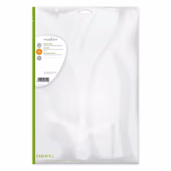Nedis CEGP10100BK50 câble électrique Noir 5 m Prise d'alimentation type F Coupleur C5