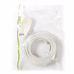 Nedis CSGP40000WT200 câble coaxial Blanc