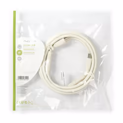 Nedis CSGP40020WT30 câble coaxial Blanc