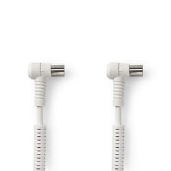 Nedis CSGP40120WT200 câble coaxial 20 m Blanc