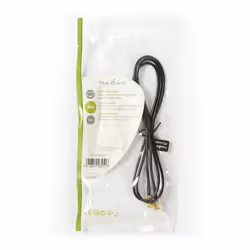 Nedis CSGP02210BK10 câble de signal Noir