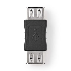 Nedis CCGP60900BK changeur de genre de câble USB Type-A Female USB A Female Noir