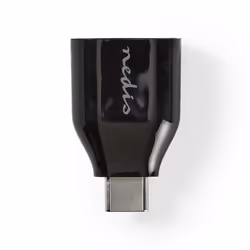Nedis CCGP60915BK, USB-C, USB-A, Noir