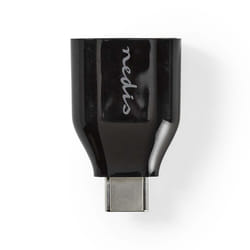 Nedis CCGP60915BK changeur de genre de câble USB-C USB-A Noir