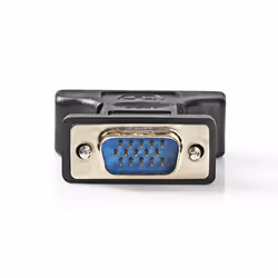 Nedis CCGP32901BK changeur de genre de câble VGA DVI-I 24+5-Pin Noir