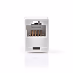 Nedis CCGP89005WT changeur de genre de câble RJ-45 RJ45 (8P8C) Female Blanc