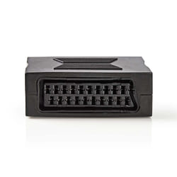 Nedis CVGP31950BK changeur de genre de câble SCART Female Noir