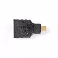 Nedis CVGP34906BK, HDMI mini Male, HDMI Female, Noir