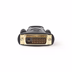 Nedis CVGP34912BK changeur de genre de câble DVI-D 24+1-Pin HDMI Noir