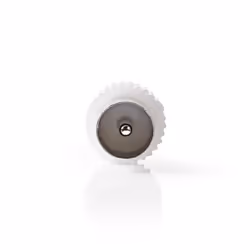 Nedis CSGP40940WT changeur de genre de câble Coax Male Blanc