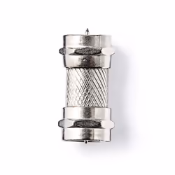 Nedis CSGP41941ME, F-Type, Argent, Métal, Nickel, 1 pièce(s), 100 mm