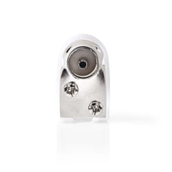 Nedis CSGP40921WT connecteur coaxial IEC 2 pièce(s) 75 Ohm