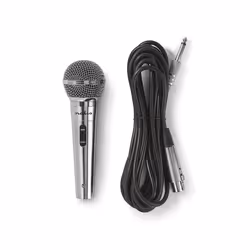 Nedis MPWD45GY microphone Argent Microphone pour instrument
