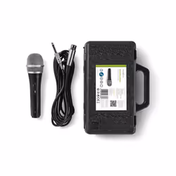 Nedis MPWD50CBK microphone Noir, Gris Microphone pour instrument - Vue supplémentaire 4