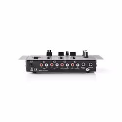 Nedis MIXD050GY table de mixage audio Argent, Noir